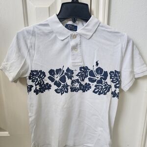 Ralph Lauren White Polo Shirt